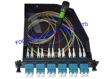 繊維の電気通信のための MPO- LC のパッチ・コードが付いている LGX MPO カセット 12Core
