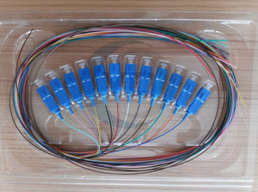 12core SC/UPC のコネクター、ODF の 1.5meter 使用が付いている多彩で緩い管の繊維光学のピグテール、moudule、カセット、キャビネット