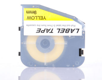 管プリンターのための p の接触黄色のラベル メーカー テープ 9mm カセット テープ