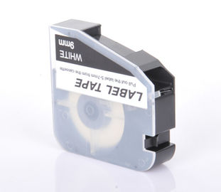 白い産業ラベル メーカー テープ耐久財 6mm、9mm、ケーブル ID のための 12mm