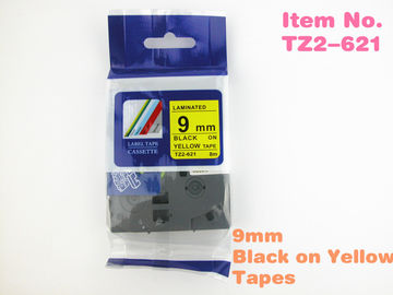 兄弟 TZ-621 のための黄色いラベル テープ取り替えの P 接触黒