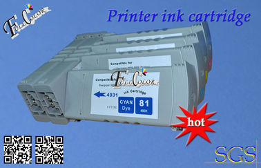 使用 HP Desiginjet D5800 プリンターのための速い印刷 HP 81 BK C M Y 680ml の染料のインク カートリッジ
