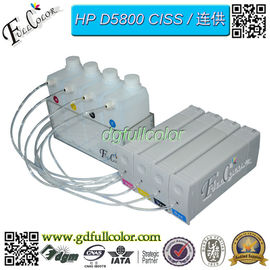 DIY HP81 CISS 多用性がある HP Designjet D5800 プリンター BK C M Y 連続的なインク供給方式