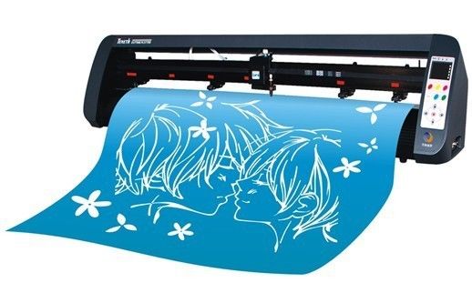 フィルムのデスクトップのサーボ モーター切断の作図装置光学目、USB の出力との 24"