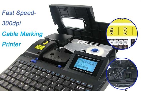 電気取付けのためのデスクトップの自動カッター ケーブルの印プリンター 300dpi