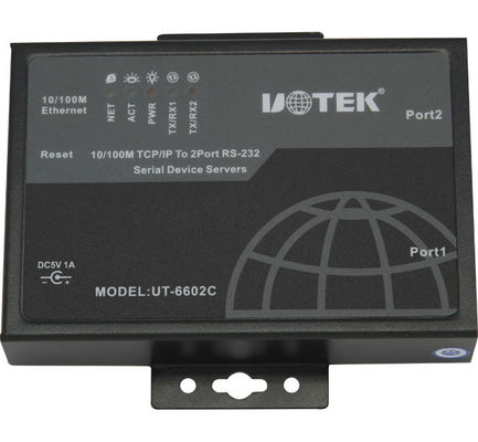イーサネット装置サーバーRJ45/16の港/DC 5V/1AへのUT-6616連続