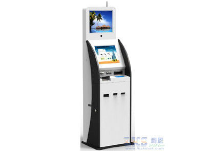 17 ID の走査器カード問題モジュールが付いているインチによって冷間圧延される鋼鉄デジタル キオスクの表示