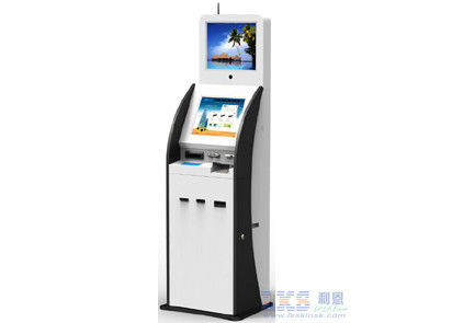 17 ID の走査器カード問題モジュールが付いているインチによって冷間圧延される鋼鉄デジタル キオスクの表示