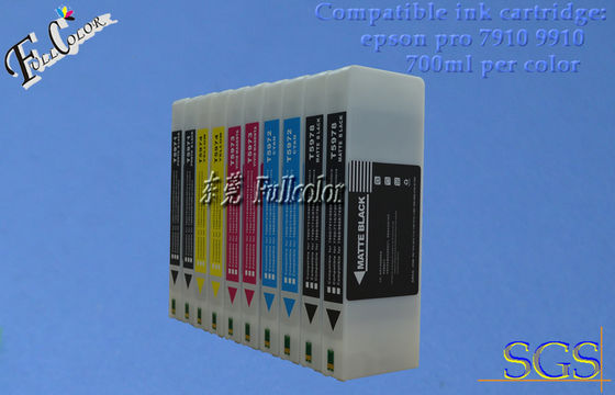 Epson のスタイラス Pro7900 9900 のための T5961 350ml&T6361 700ml の結め換え品のインク カートリッジ