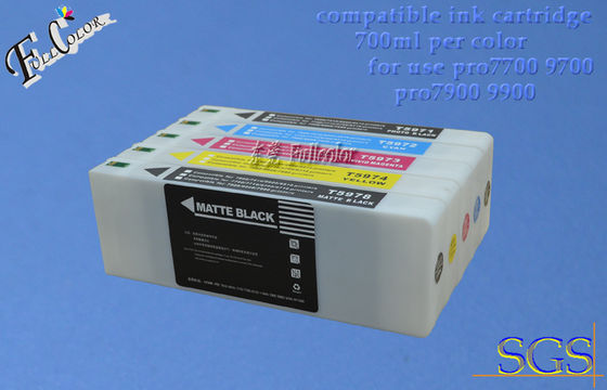 Epson のスタイラス Pro7900 9900 のための T5961 350ml&T6361 700ml の結め換え品のインク カートリッジ