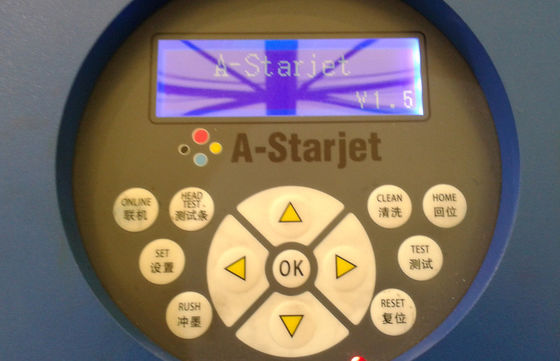 A-Starjet 3pcs DX7 の印字ヘッド、広告のための 1800mm の大判カメラの支払能力があるプリンター、セリウム