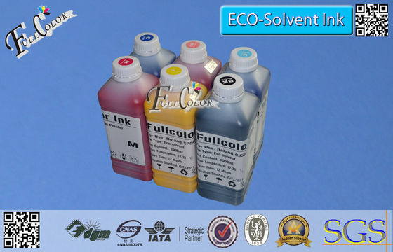 6 色 1000ml のびんの顔料は Epson のスタイラスの写真 1400 のプリンター OEM のための環境溶媒インクを基づかせていました