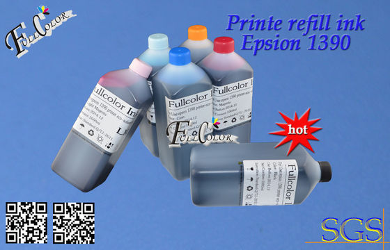 Epson のスタイラス 1390 の平らなプリンターのための鮮やかな色の環境溶媒インク