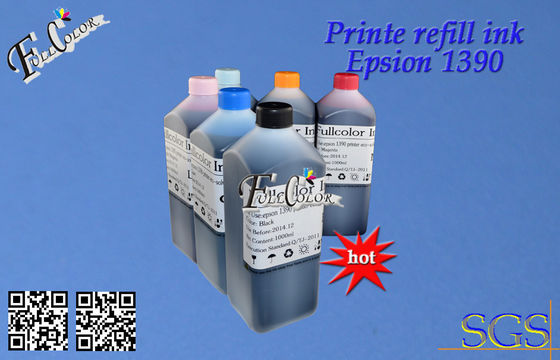 Epson のスタイラス 1390 の平らなプリンターのための鮮やかな色の環境溶媒インク