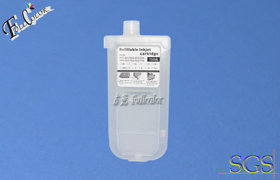 PFI 704 の広いフォーマットのキャノンの iPF 8300 8310 のプリンター空の詰め替え式インク タンク 700ml 8 色