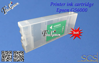 Epson の広いフォーマットのインクジェット作図装置のための 8Color 1800ML GS6000 の詰め替え式のカートリッジ