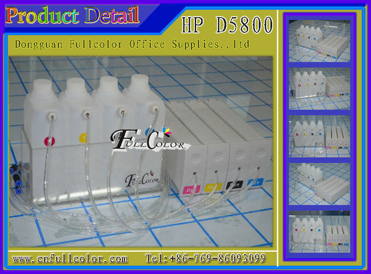 色ごとの分配 HP81 多用性がある HP Designjet D5800 の大判カメラ CISS システム BK C M Y 1000ML