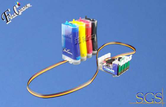 多用性があるプリンター CISS プリンター SX130 epson T1281 のカートリッジ結め換え品インク キットのための連続的なインク供給方式
