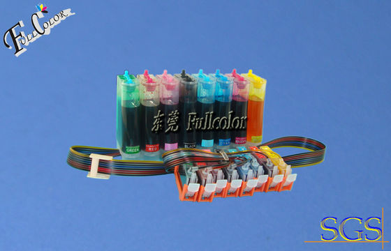 8 色 Ciss キャノンのプロ 9500 プリンターのための連続的なインク供給方式