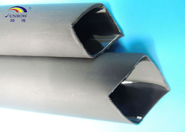 ハロゲン自由で重い壁熱電線の絶縁材のための付着力の収縮の比率の 3:1 なしの shrinable 管のとの/