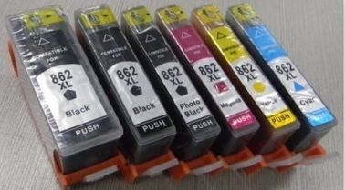 馬力 862XL のための永久的な破片が付いている多用性がある印刷インキのカートリッジ